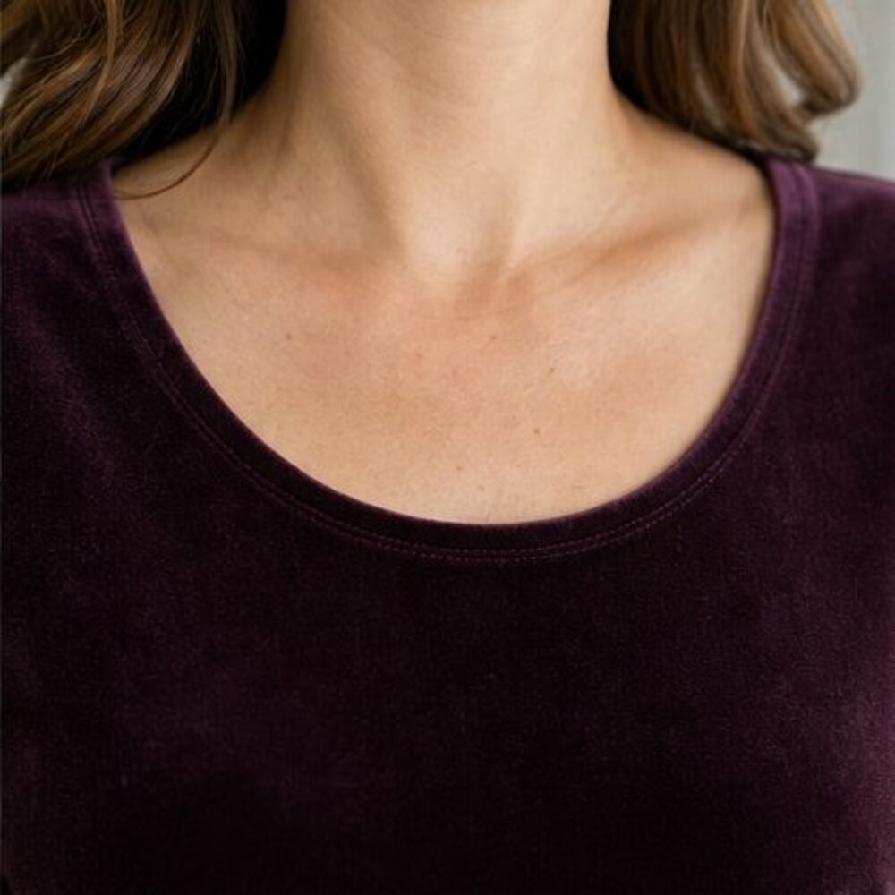 Rust Tunic Blouse - Picture 3 of 6